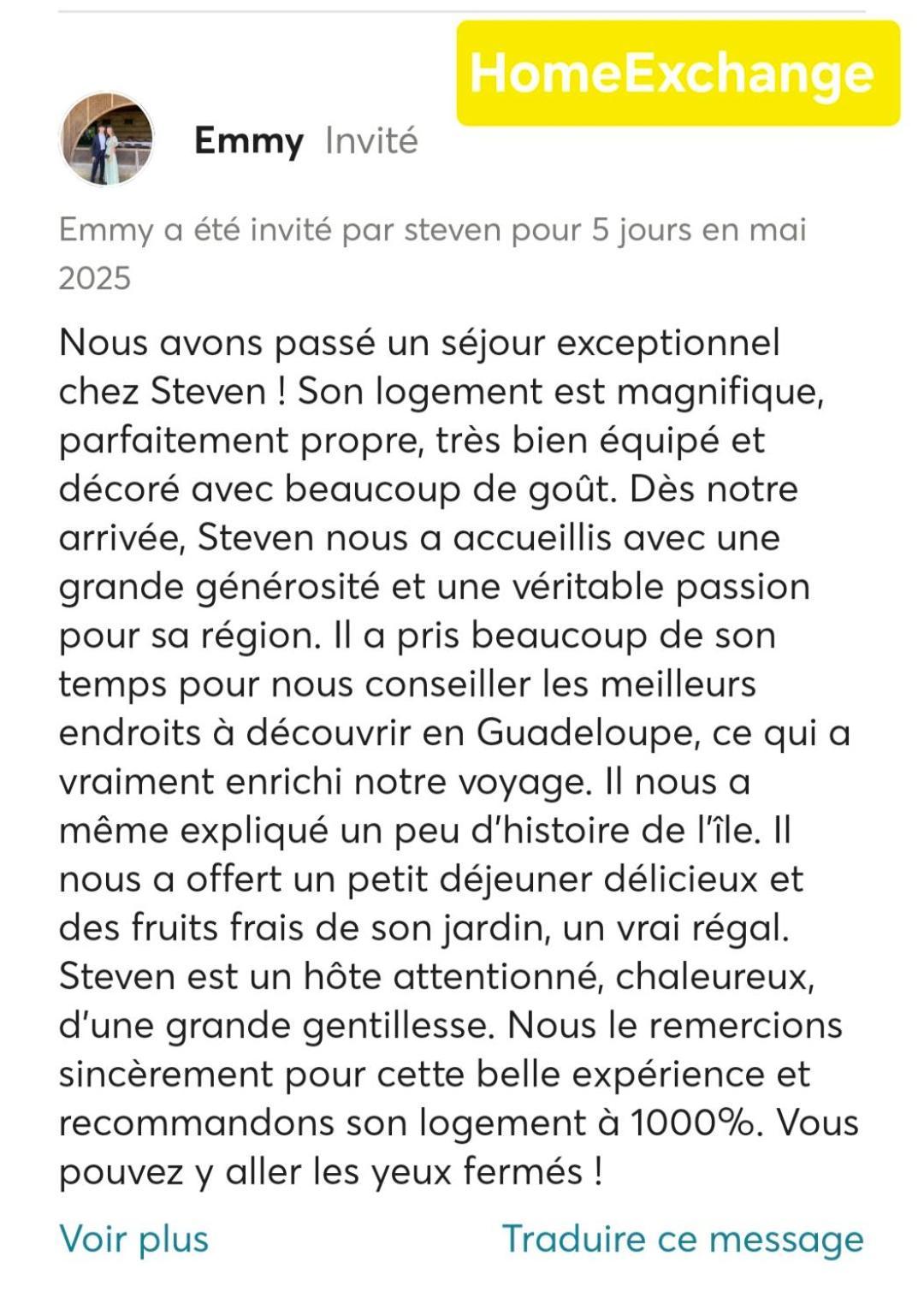 Lodge "Le Temps D'Un Reve" Сен-Франсуа Екстер'єр фото